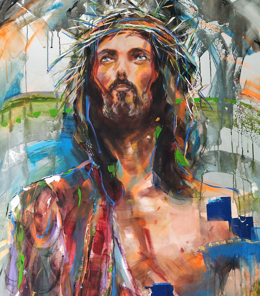 Jesus by Antigoni Tziora