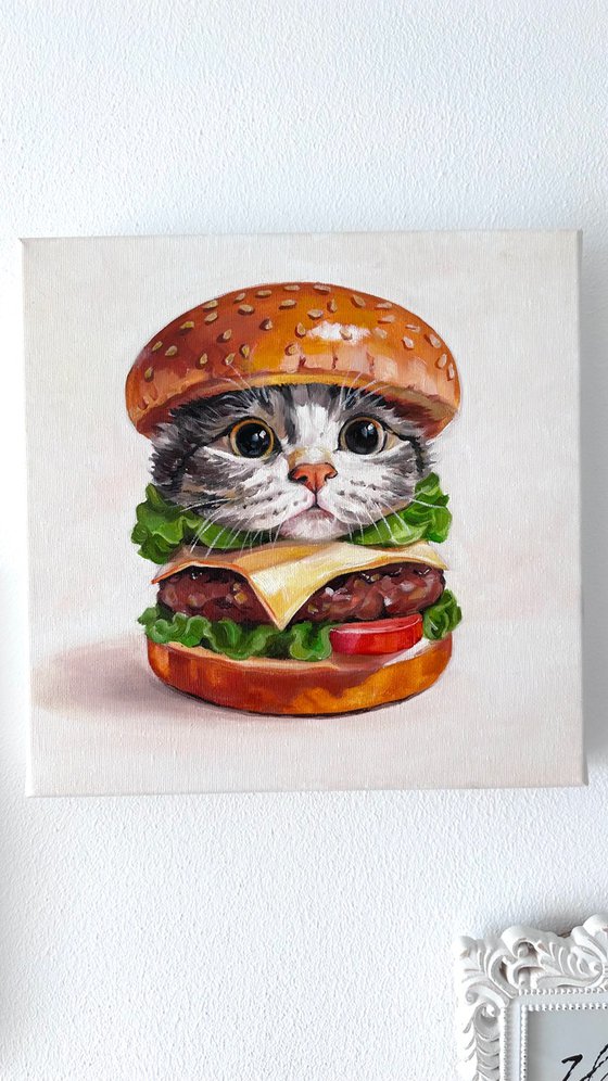 Burger Cat