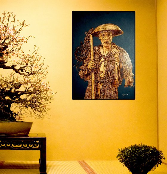 Old Chinese Fisherman