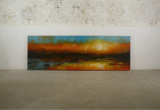 Promised Shore  (Extra Large Panoramic Seascape)