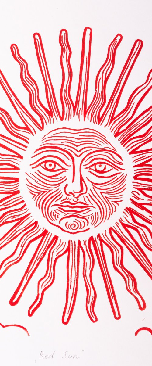 Red Sun by Anastasia Borodina