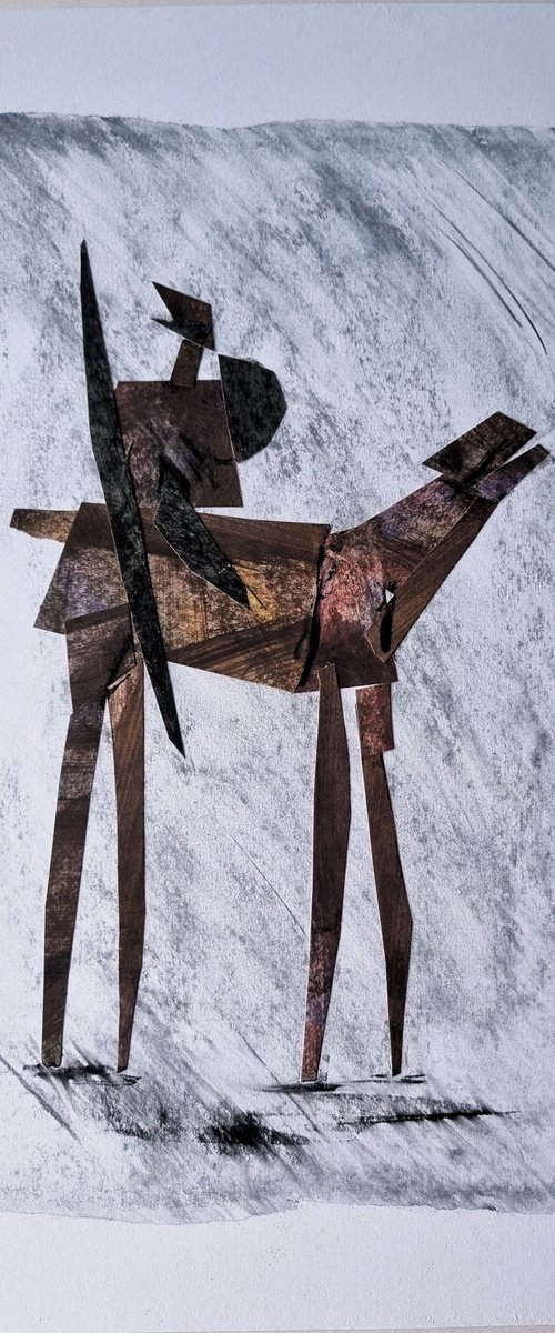 Don Quixote - study 2 by Neil Wood