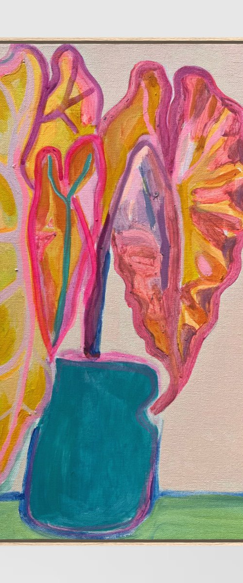 ‘Living My Best Leaf: 4’ by Kathryn Sillince