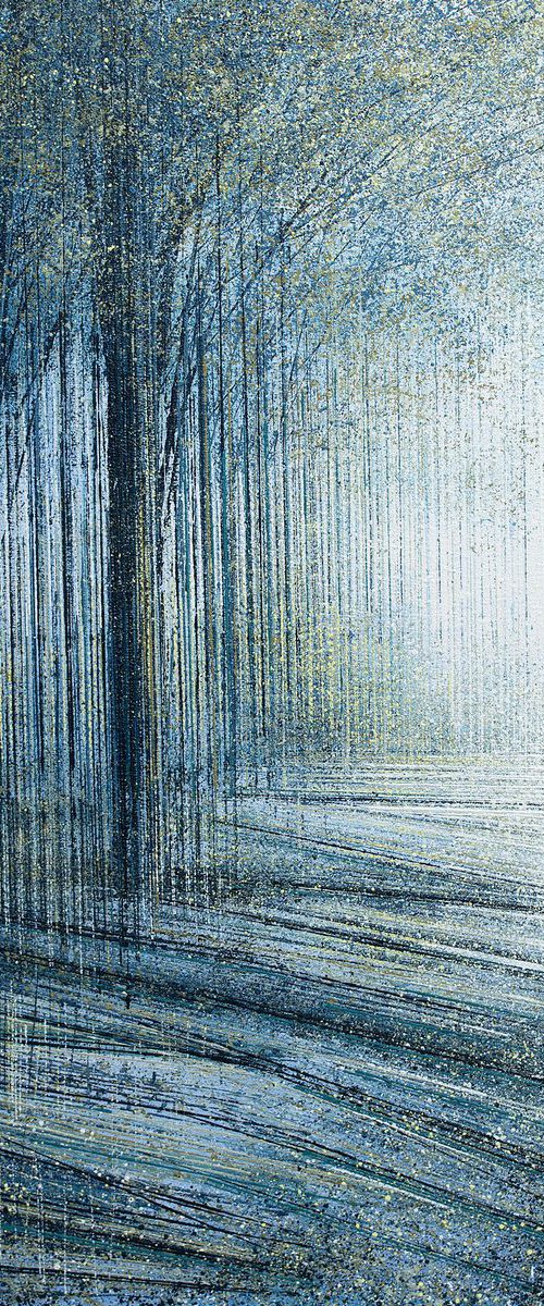 Forest Clearing At Twilight by Marc Todd