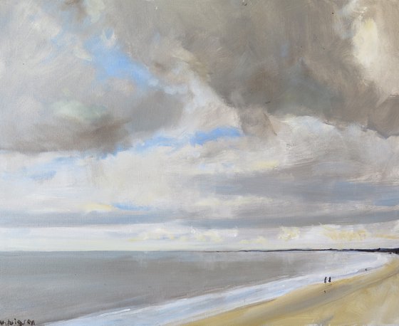 Bridlington Beach, April 22