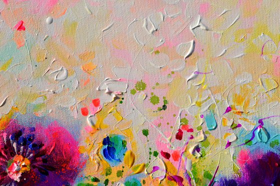 Opium Poppy Field, Purple Poppies