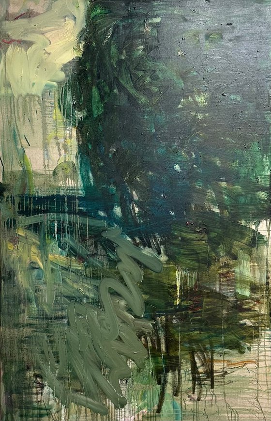 Green river. Diptych.