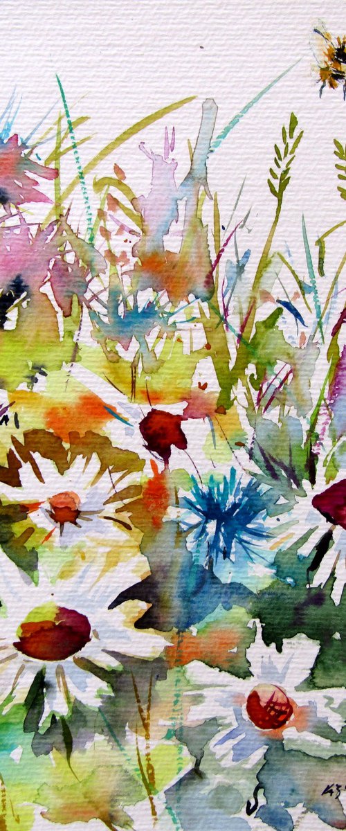 Colorful wildflowers by Kovács Anna Brigitta