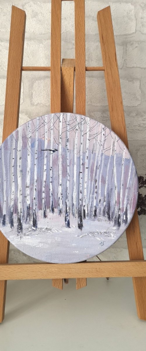 Winter morning by Elena Sanina
