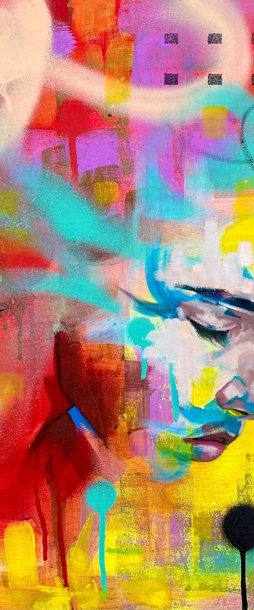 Girl Portrait by Stevie Nicholson