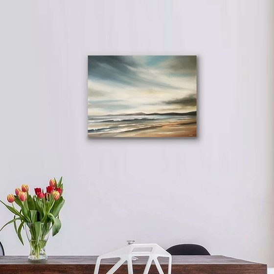 Winds Of Change - Original Seascape Oil Painting on Stretched Canvas