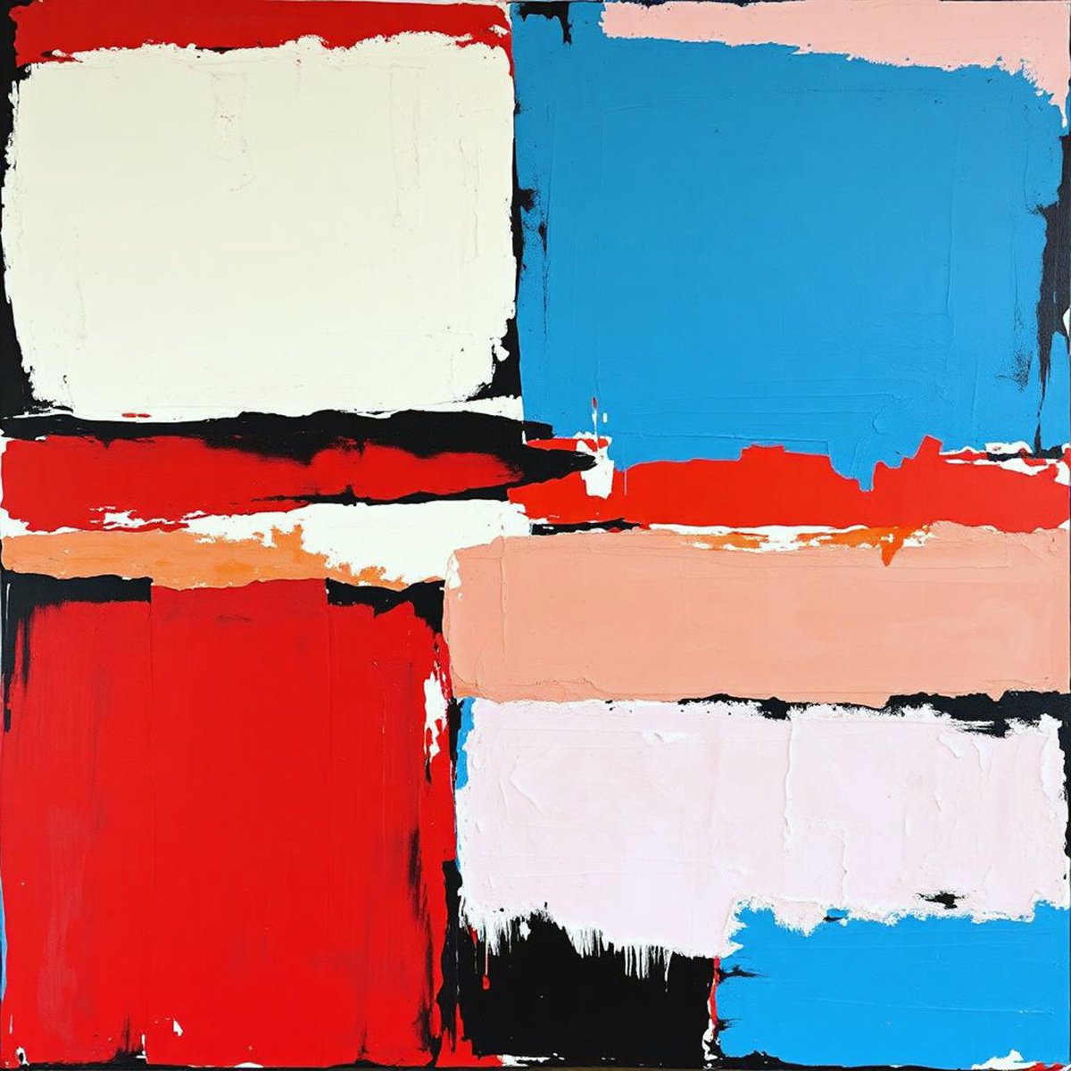 Abstract Giclee Print By Alessandro Butera, 35 X 35, Chromatic Vibrations, Original Artwork