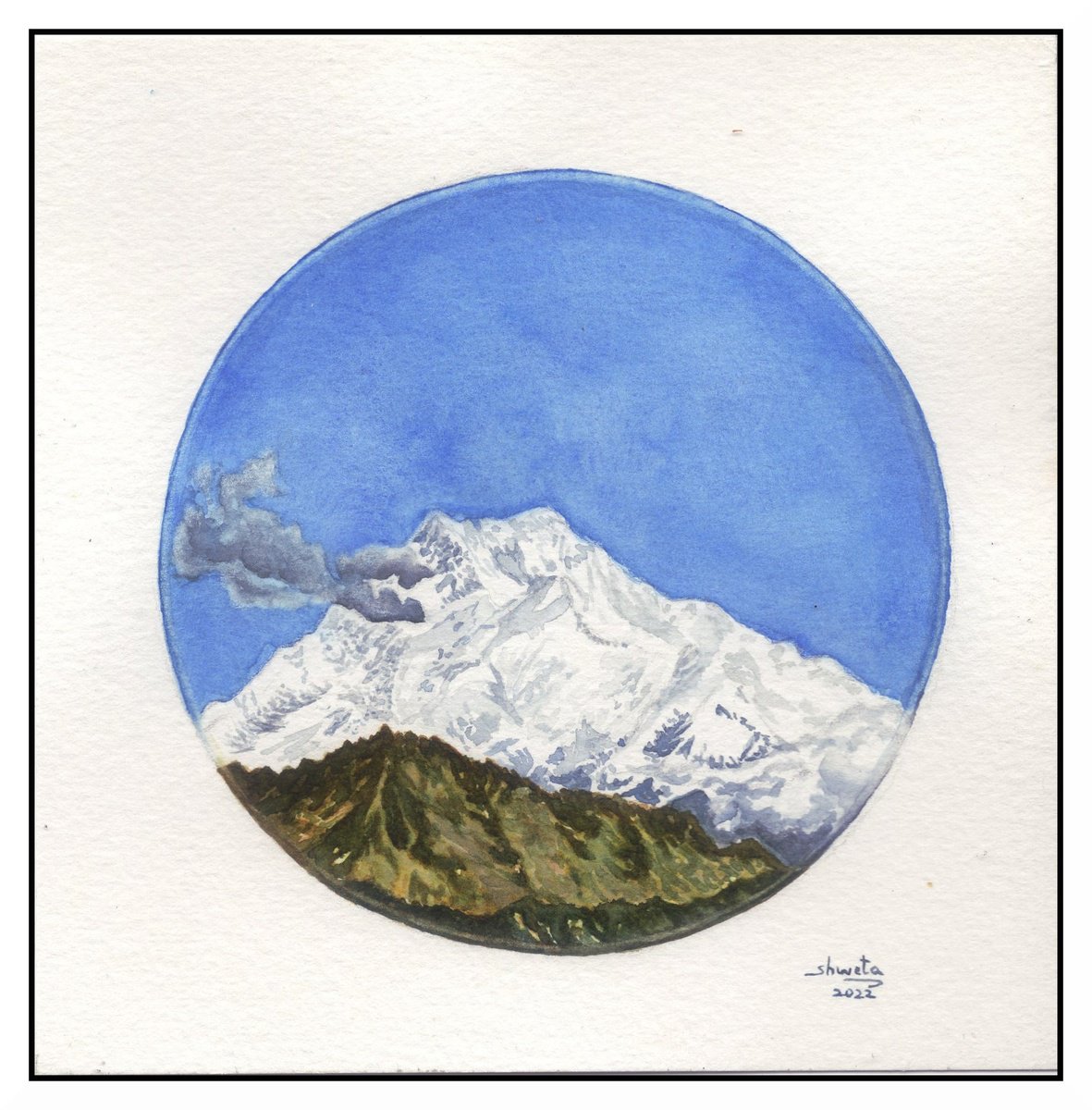 kanchenjunga painting