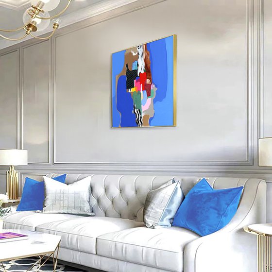 Azure Whispers and Golden Dreams