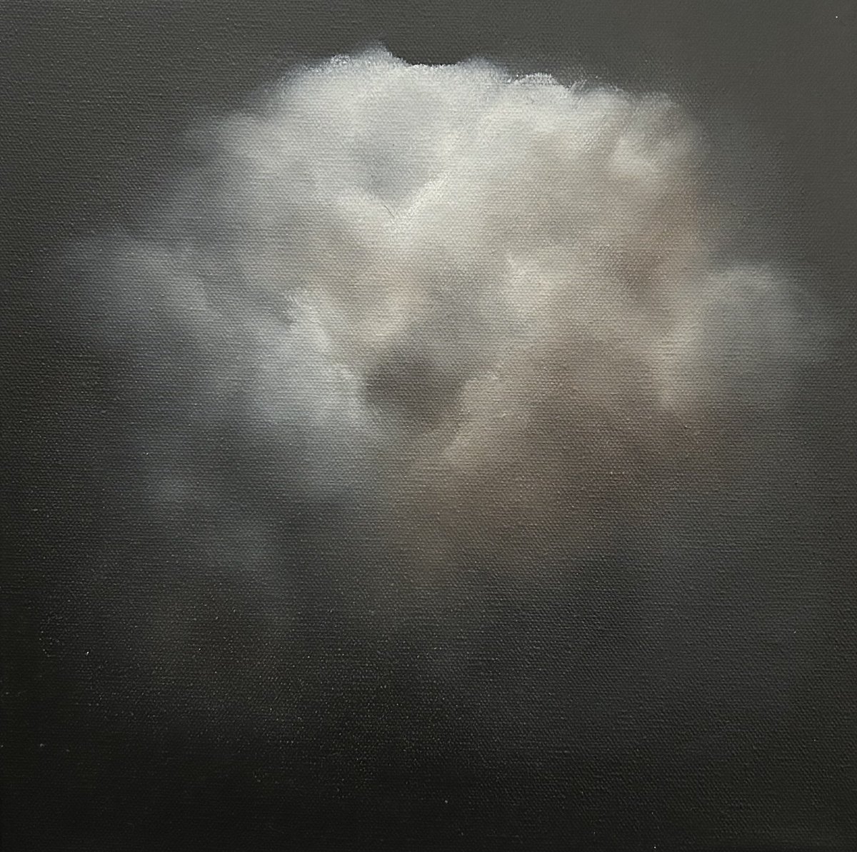 Impressionistic Landscape Oil Painting By Meredith B. Studios, 12 X 12", Whispered Light, Original Artwork