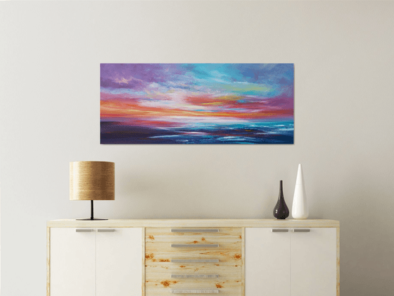 Contemplative Horizons II - seascape, emotional, panoramic