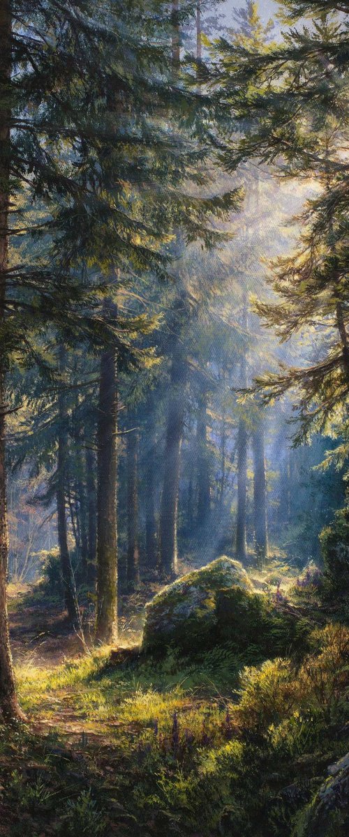 Heart of the forest by Viktar Yushkevich YUVART