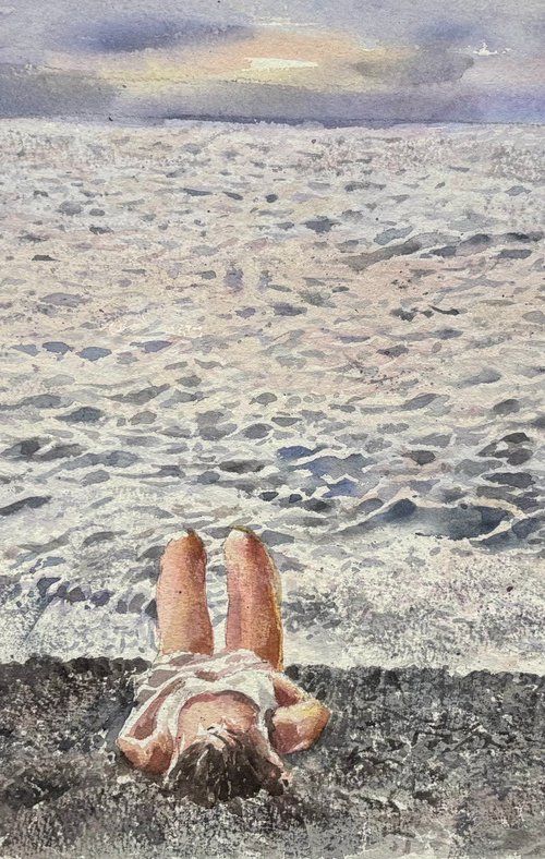 Listening to the Sea by Peto Poghosyan