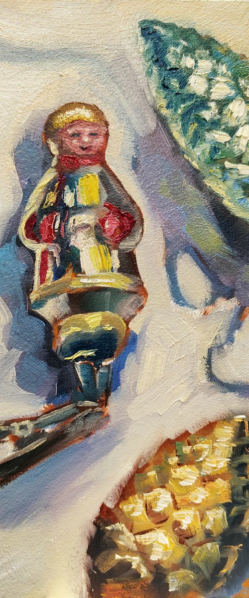 Snow Maiden and Сones by Irina Sergeyeva