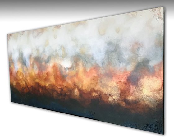 gold copper glow (140 x 70 cm) Dee Brown