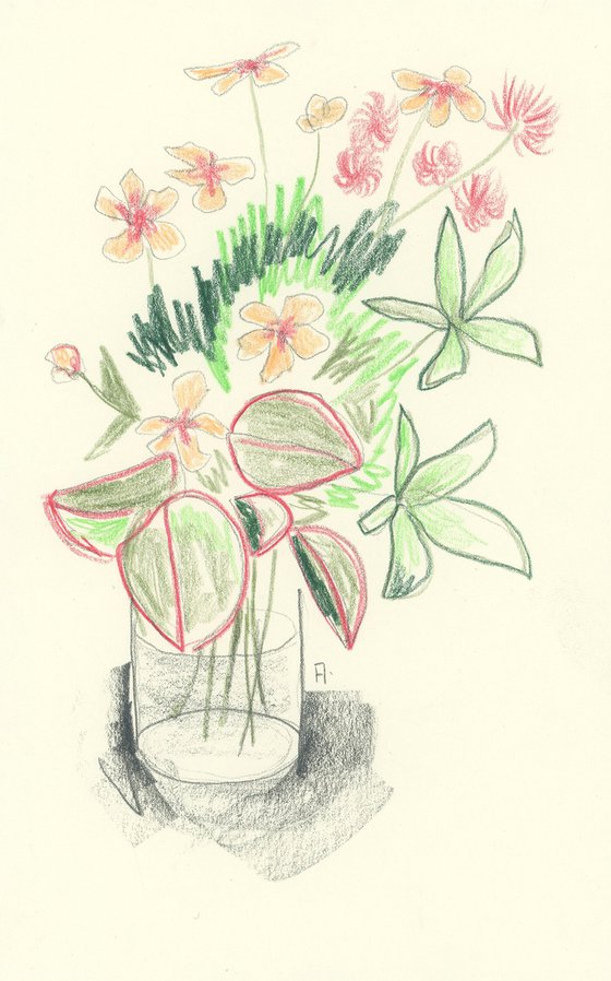 Floral Drawing 1