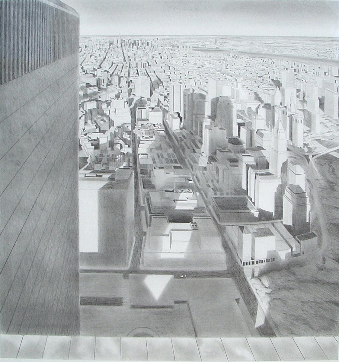 Surrealistic Pencil Drawing , Exploration Ix By David Vincent Wheeler, 24 X 25, Artwork For Sale On Artfinder