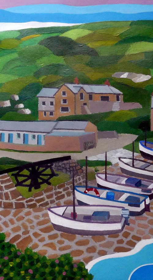 Spring tide, Penberth Cove by Tim Treagust