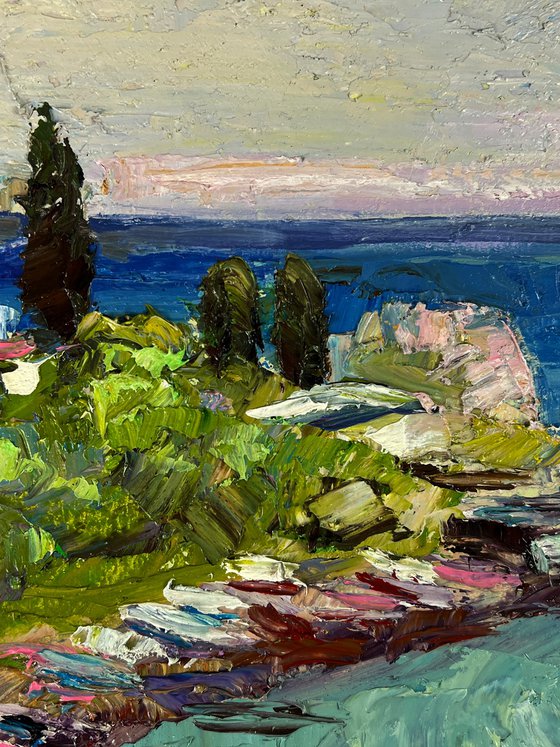 Evening Sea Horizon