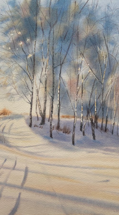 The Winter by Alla Semenova