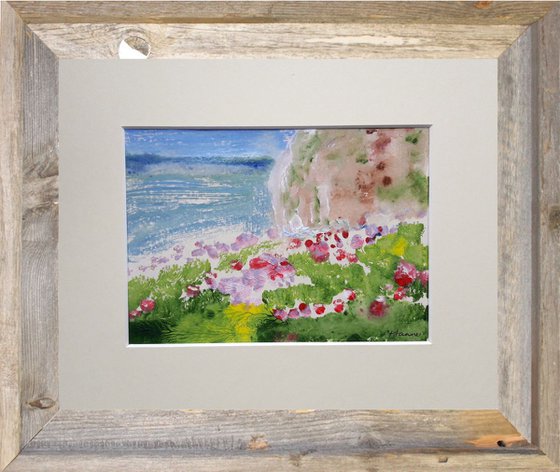 Seascape with thrift
