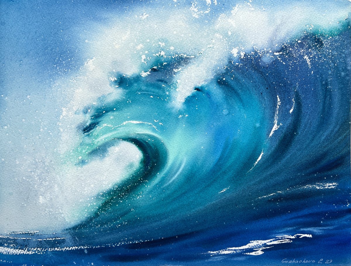 Wave #9 by Eugenia Gorbacheva