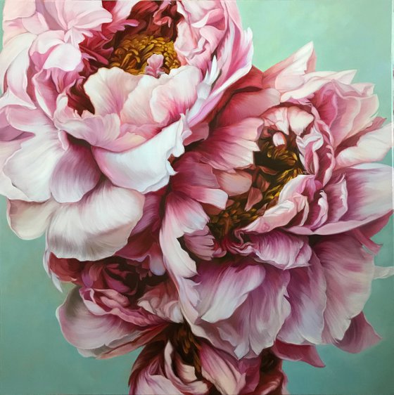 Pair of peonies