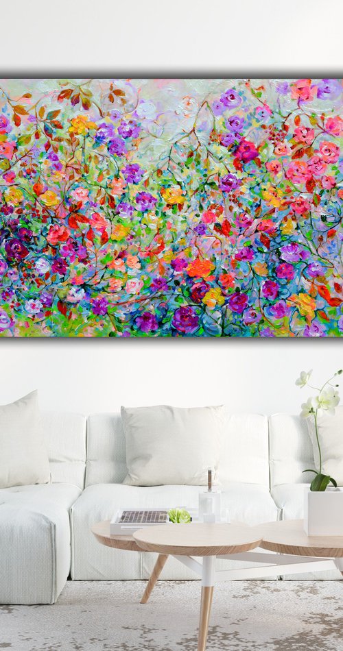 The Untouched Gleam of Roses by Soos Roxana Gabriela