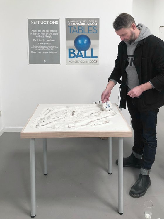 #413 Turned Table - Ball