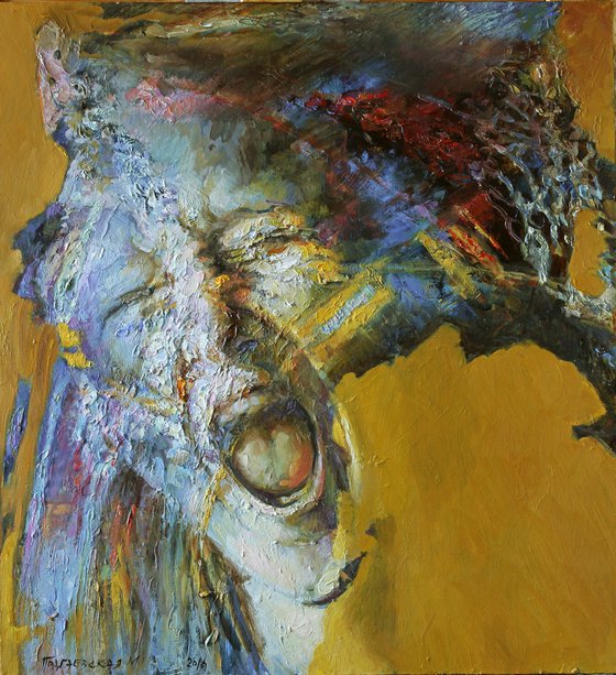 Scream(diptich)110x60