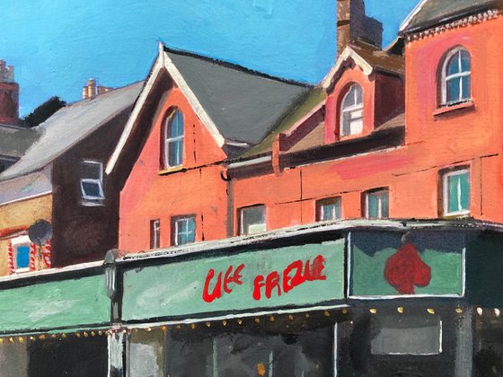 Cafe In Wimbledon, London