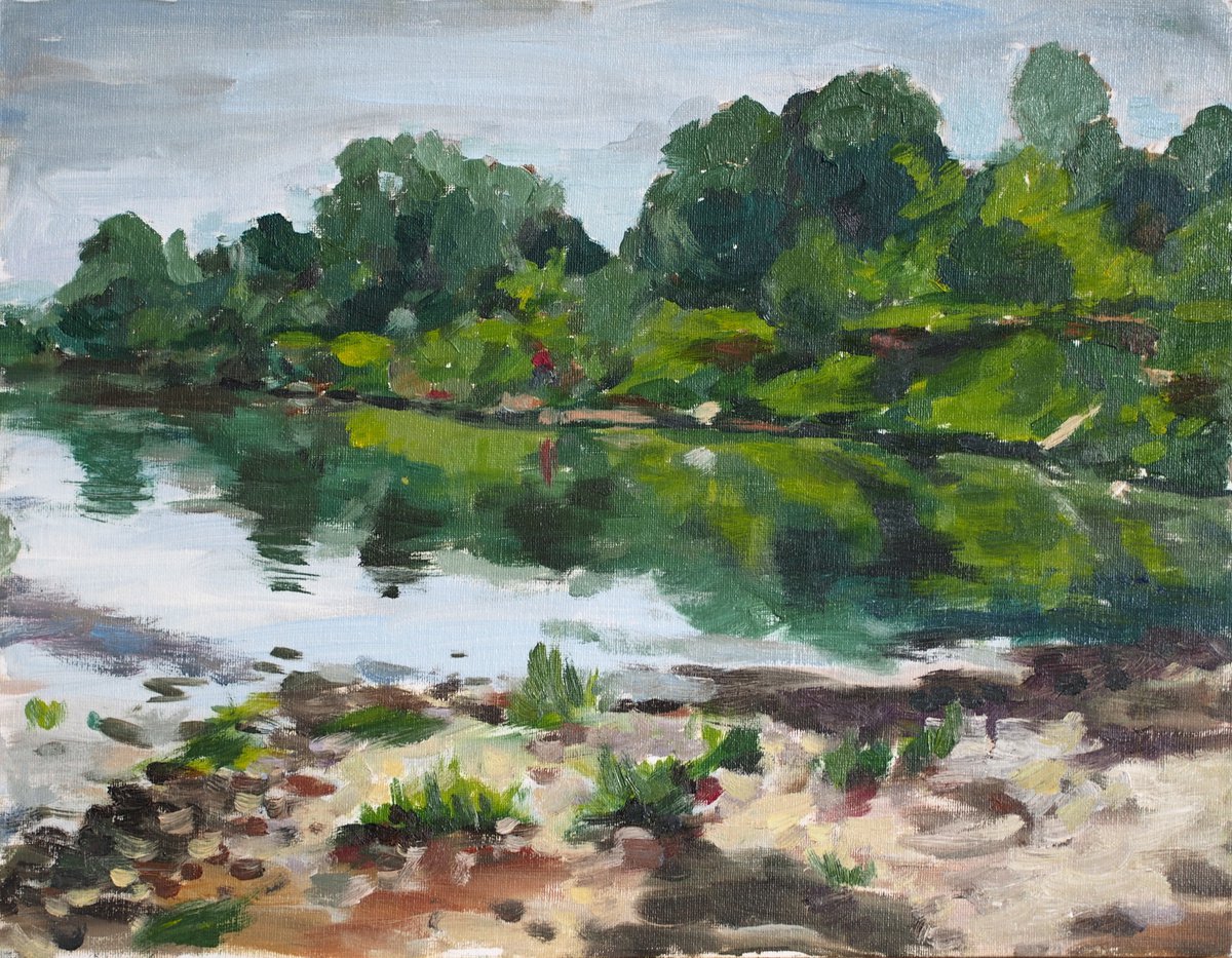Quiet riverside by Alfia Koral