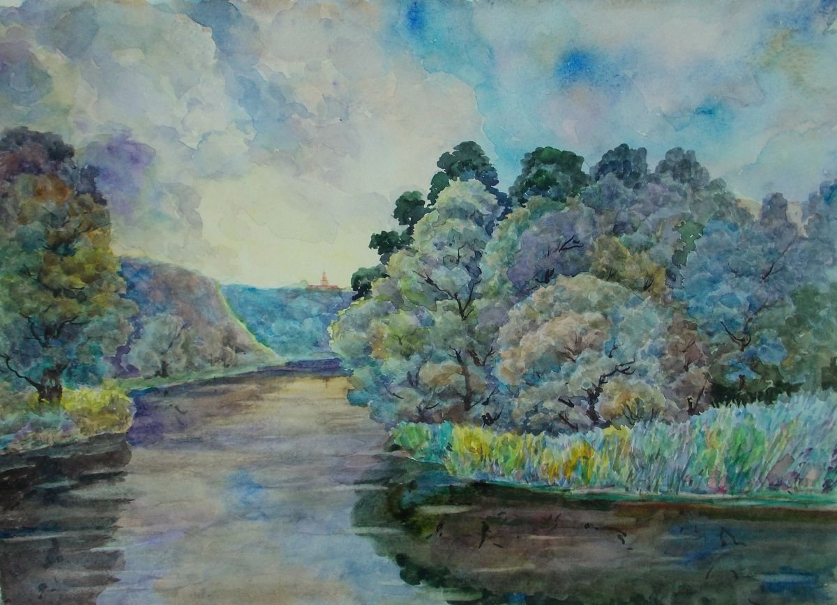 River by Yuryy Pashkov