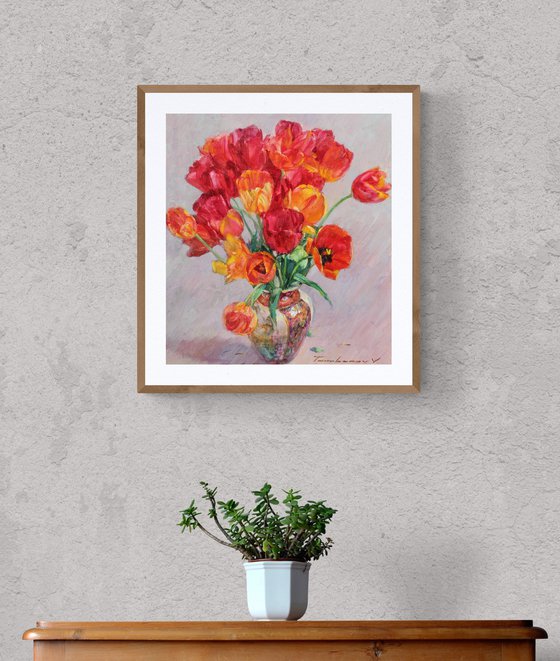 Flaming Bouquet