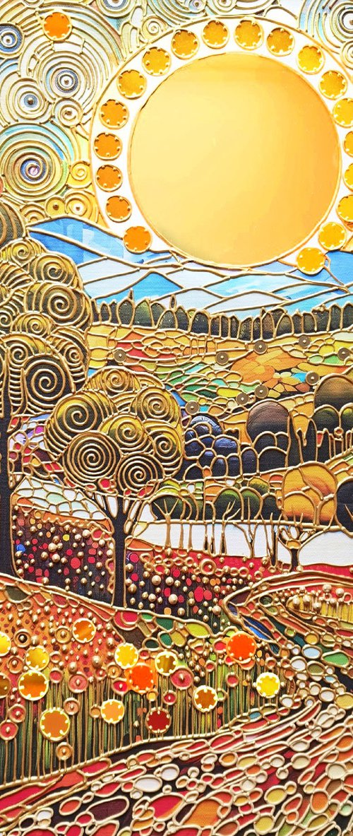 Sunny landscape by BAST