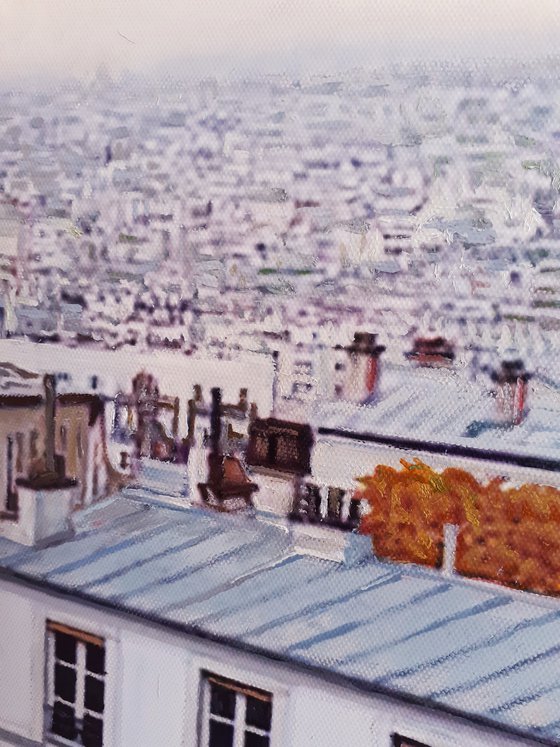 PARIS, MONTMARTRE IN FALL