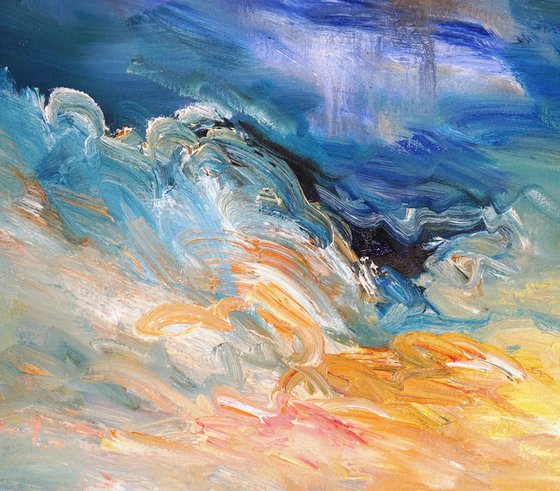 Romantic River M 1 / Oil