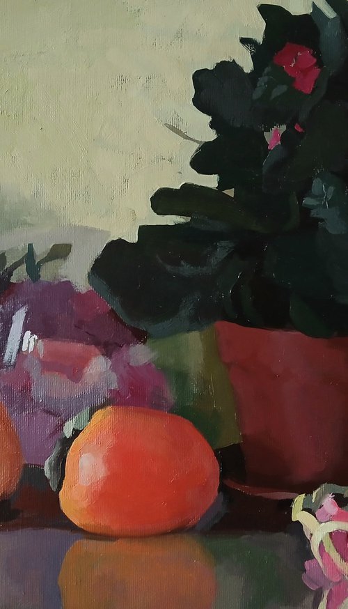 Persimmon Season by Vasyl Koval