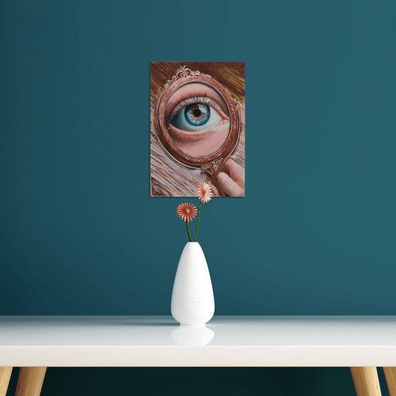 The look speaks without voice