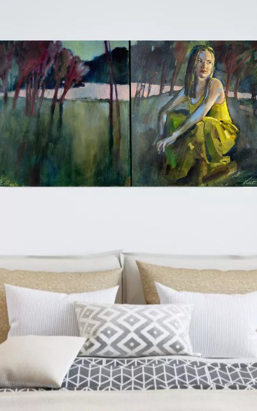 You made evening wonderful 1 by Olha Laptieva