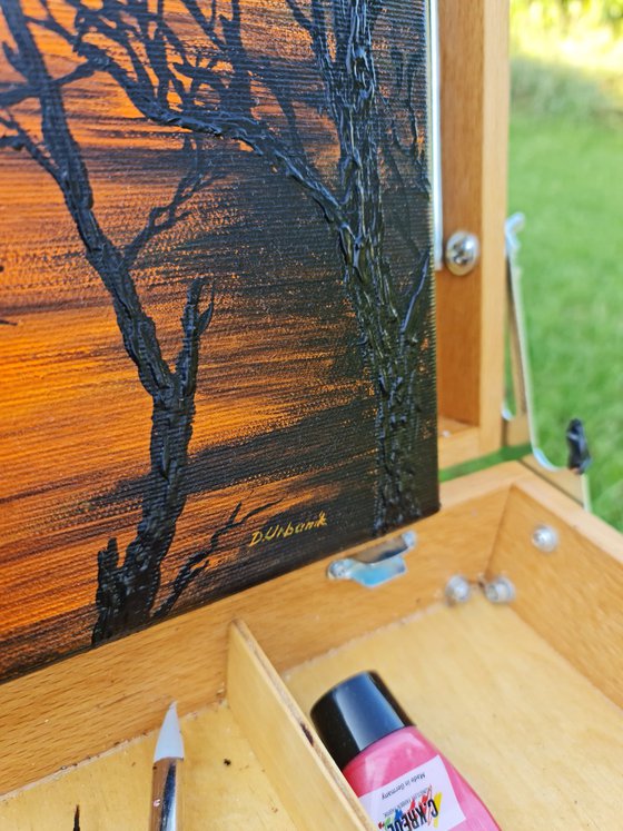 Sun in the lake 5