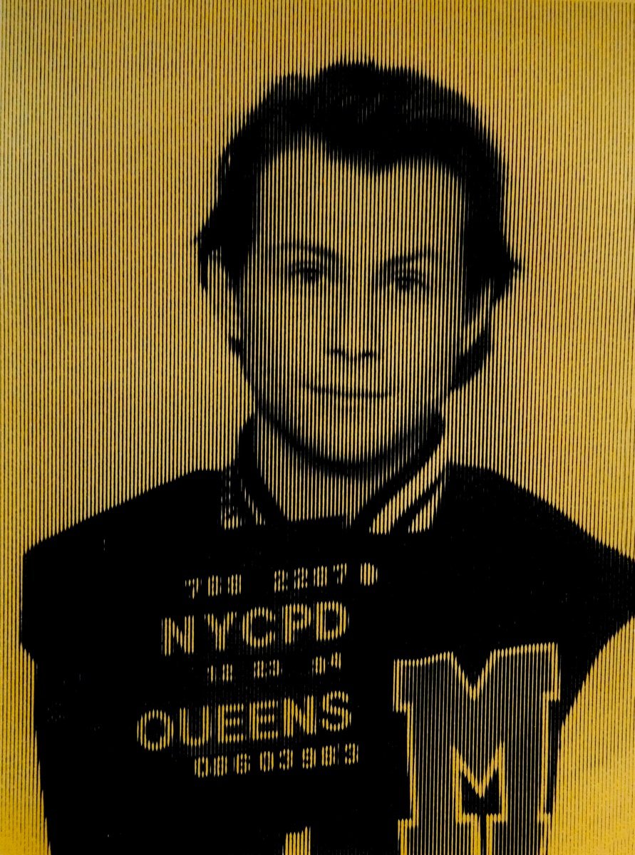 Urban And Pop Screenprint , Christian Slater-Gold By David Studwell, 19 X 25, Artwork For Sale On Artfinder
