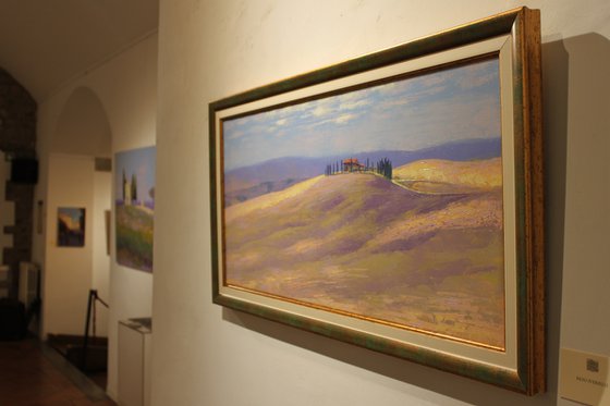 Tuscany, View of Asciano