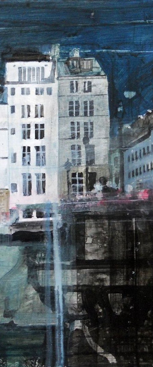 Pont d'Austerlitz, looking north, Paris by Julian Sutherland-Beatson