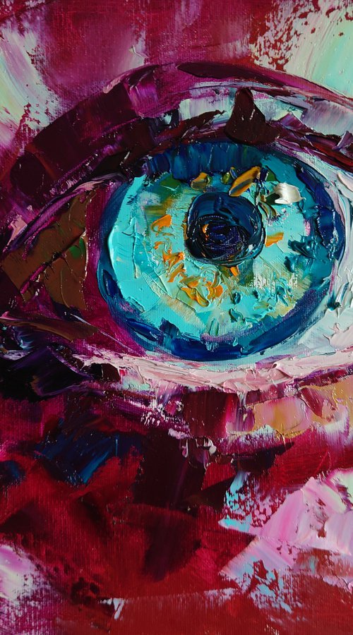 The Awakening Gaze by Dalia Visockaite Kisieliene